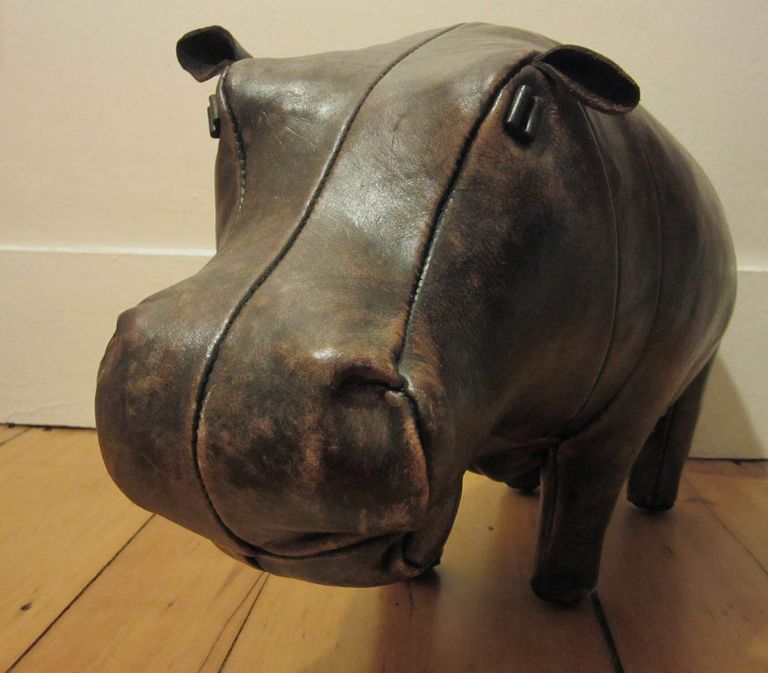 Abercrombie & Fitch Hippo Footstool