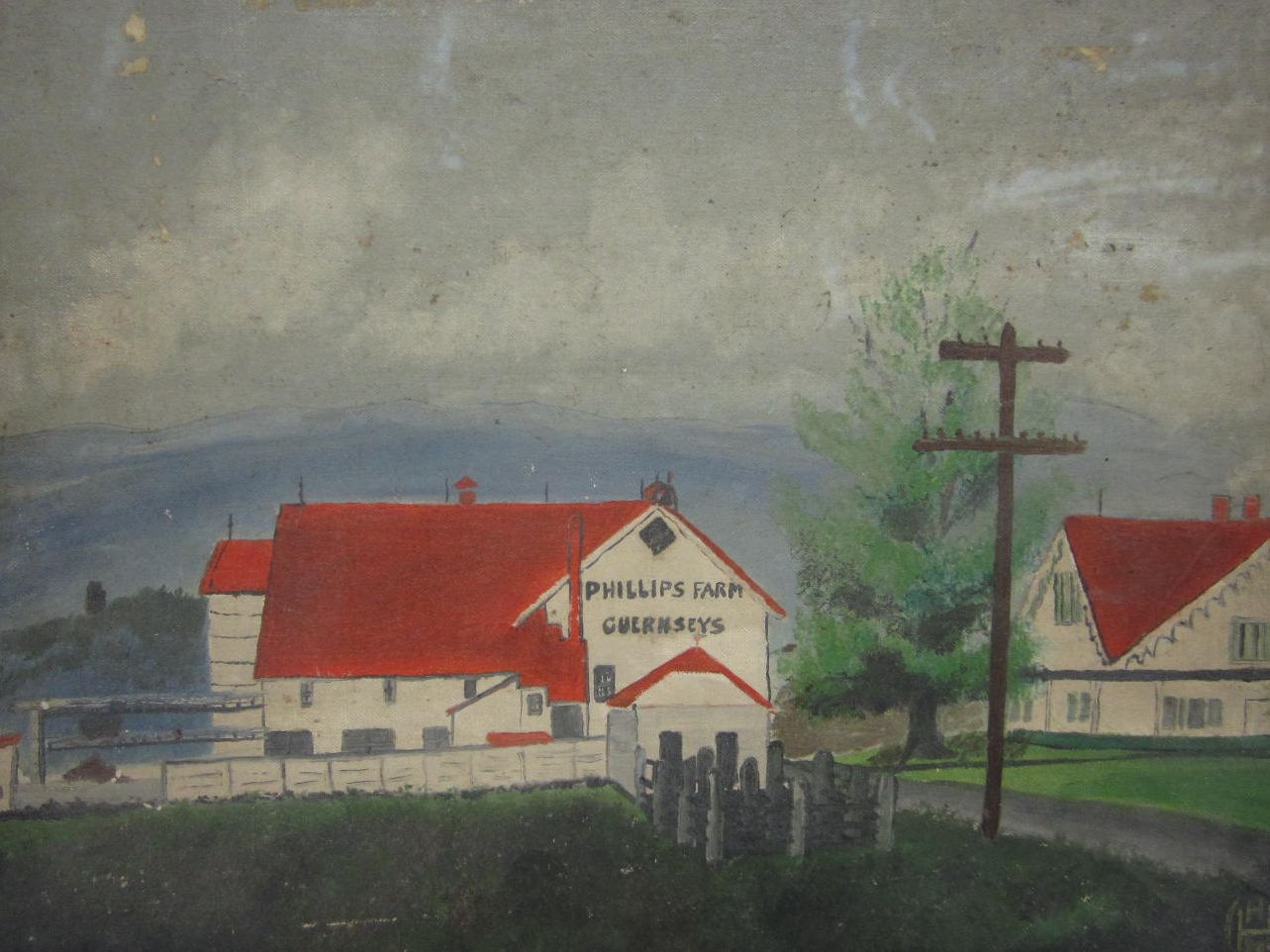 Folk Art Horse Riding Painting