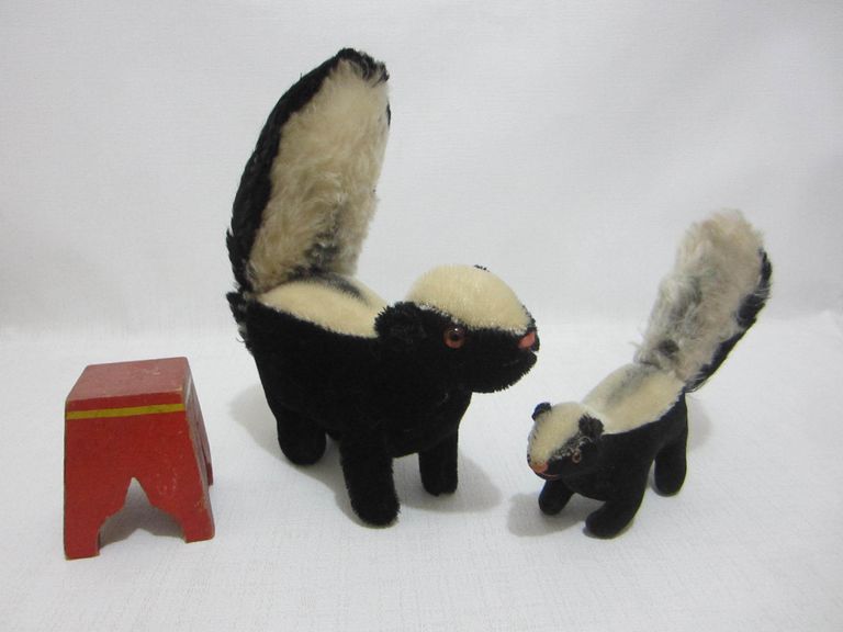 Steiff Vintage Skunks